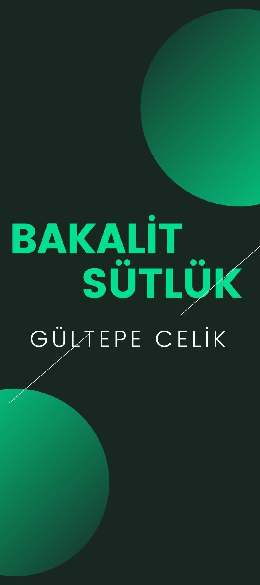 Bakalit Sütlük